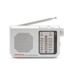 Rs-55 Radio-Aiwa Am/Fm Silver