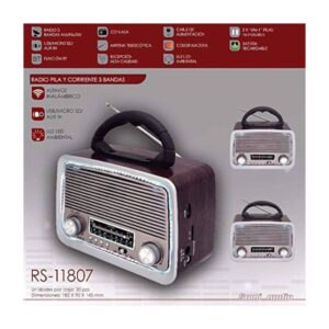 RS-11807 RADIO-SAMI VINTAGE USB/BT