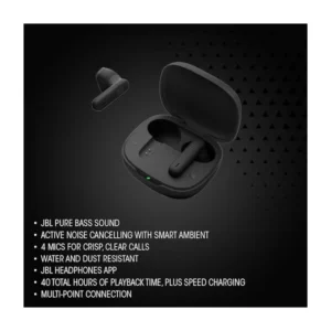 WAVE FLEX 2 BLACK AURICULAR-JBL