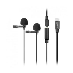 BY-M2D BOYA MICRO. DUAL LIGHTNING LAVALR