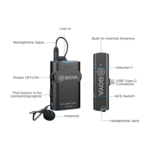 BY-WM4-PRO-K6 MICROFONO-BOYA