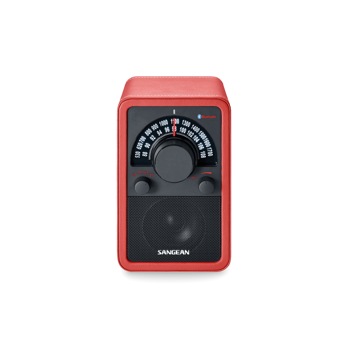 WR-15BT RED RADIO-SANGEAN