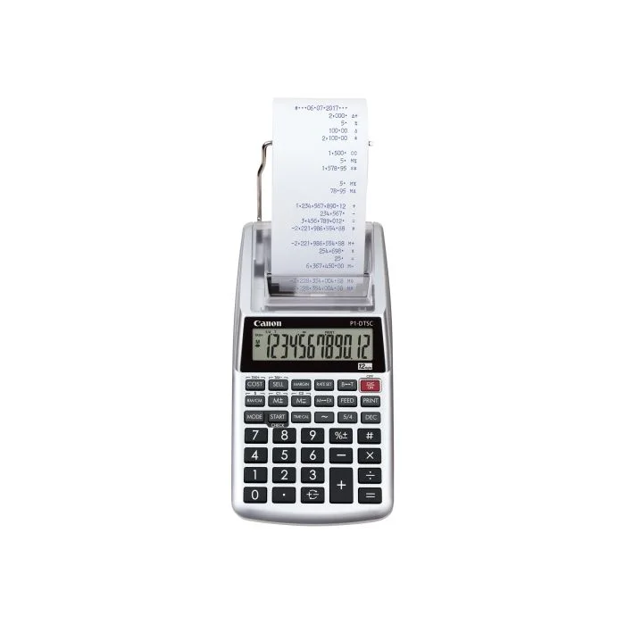 P1-DTSC CALCULADORA-CANON DE PAPEL