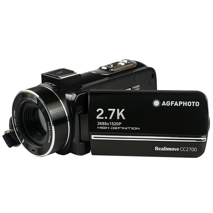 CC2700 + MIC CAMARA DE VIDEO AGFA 2.7K