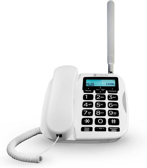 FW500 TELEF. MOTOROLA FIJO CON SIM+BATT.